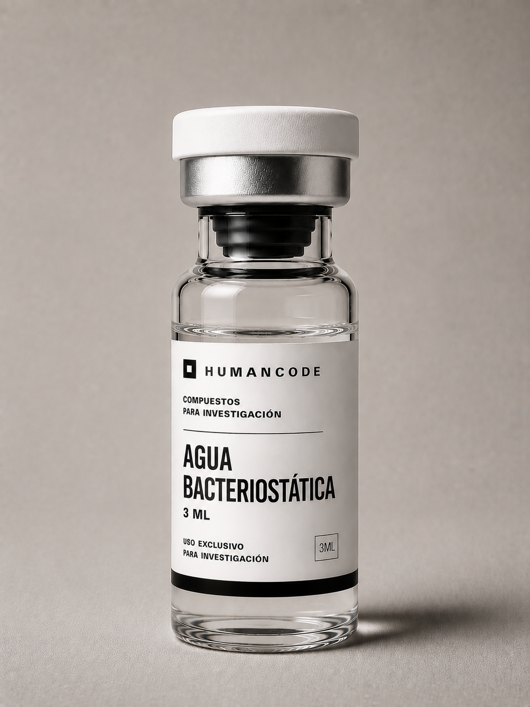 Agua bacteriostática